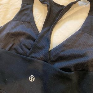 Black lululemon tank